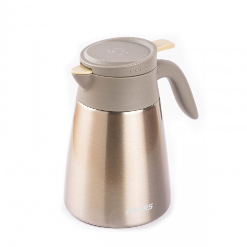 012-01-Gold Paslanmaz Çelik Çay Termosu 1Lt