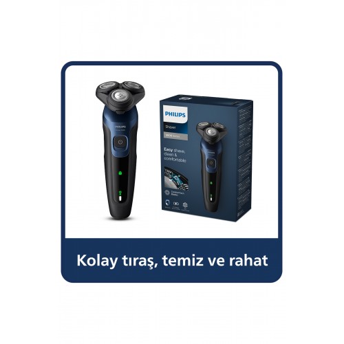 5000 Serisi Sinek Kaydı Tıraş Makinesi S5445/03- Islak/Kuru